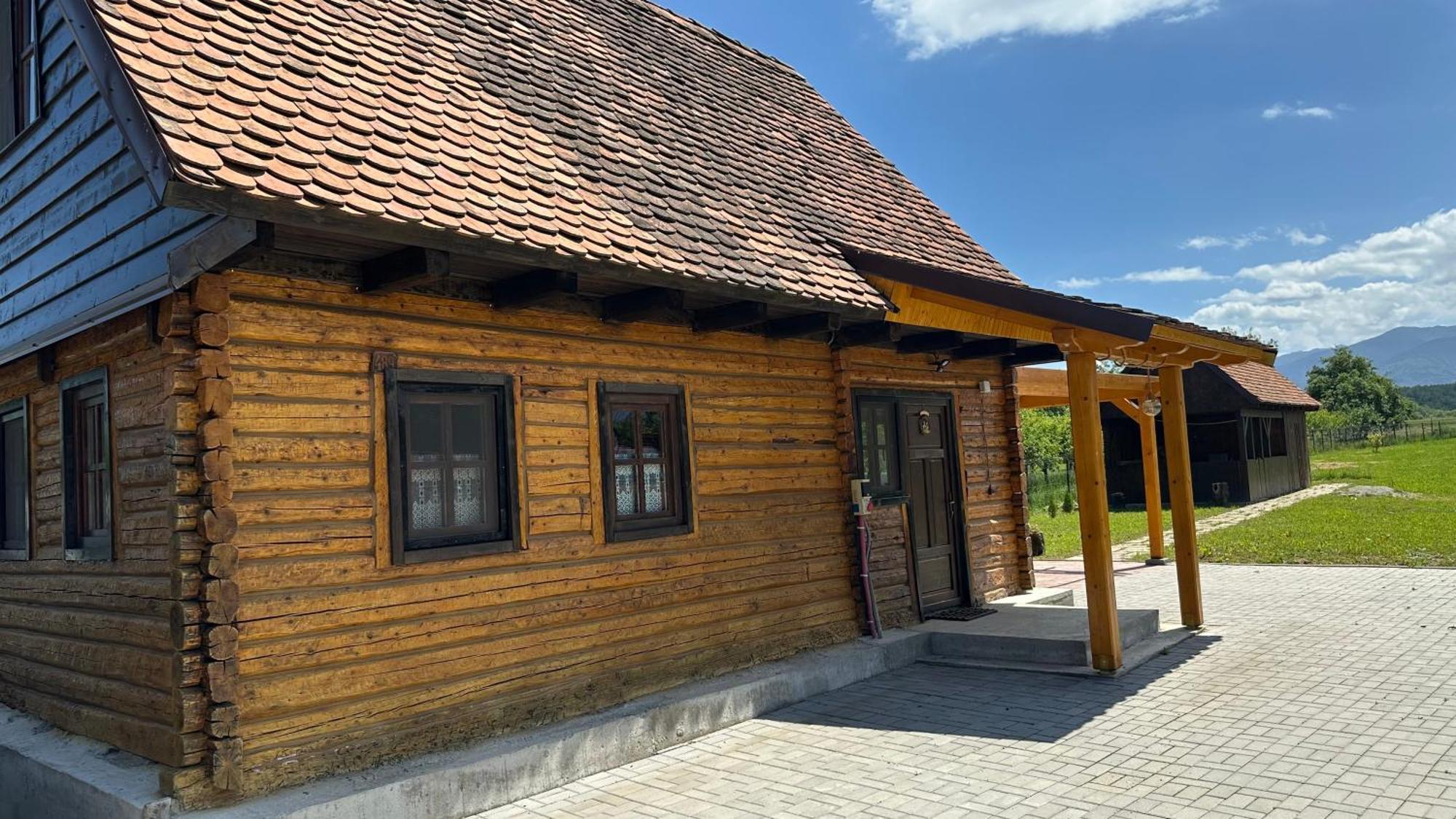 Casuta Cu Tihna Porumbacu de Sus Exterior foto