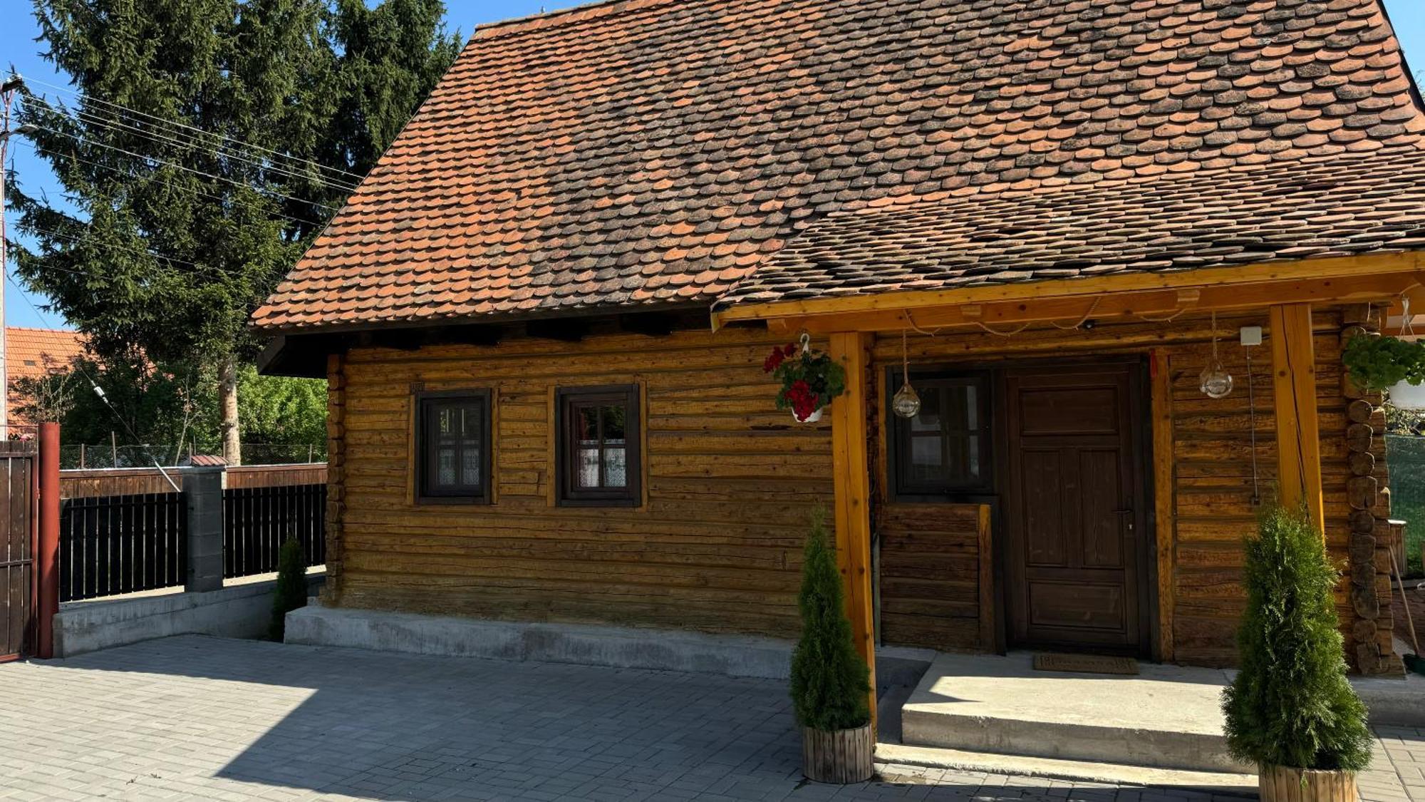 Casuta Cu Tihna Porumbacu de Sus Exterior foto
