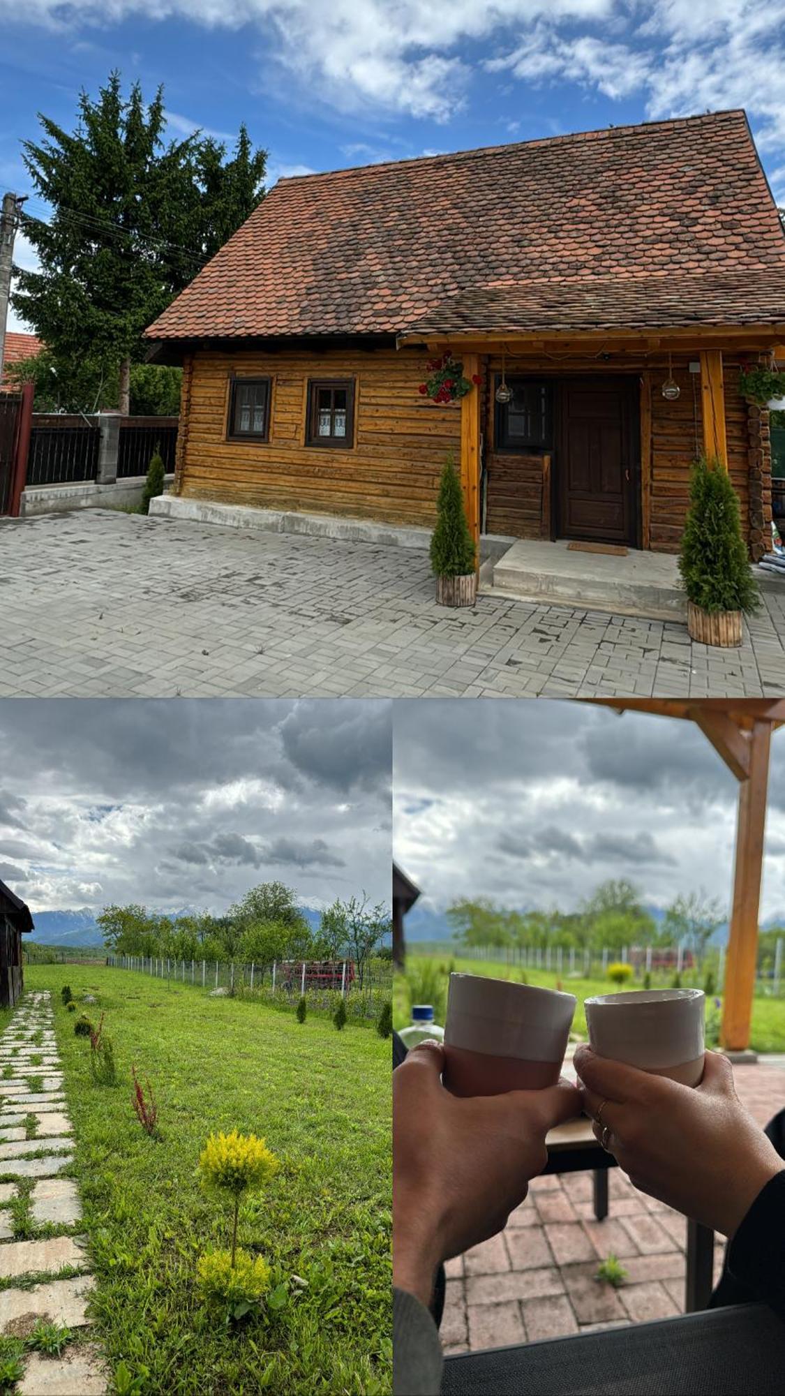 Casuta Cu Tihna Porumbacu de Sus Exterior foto