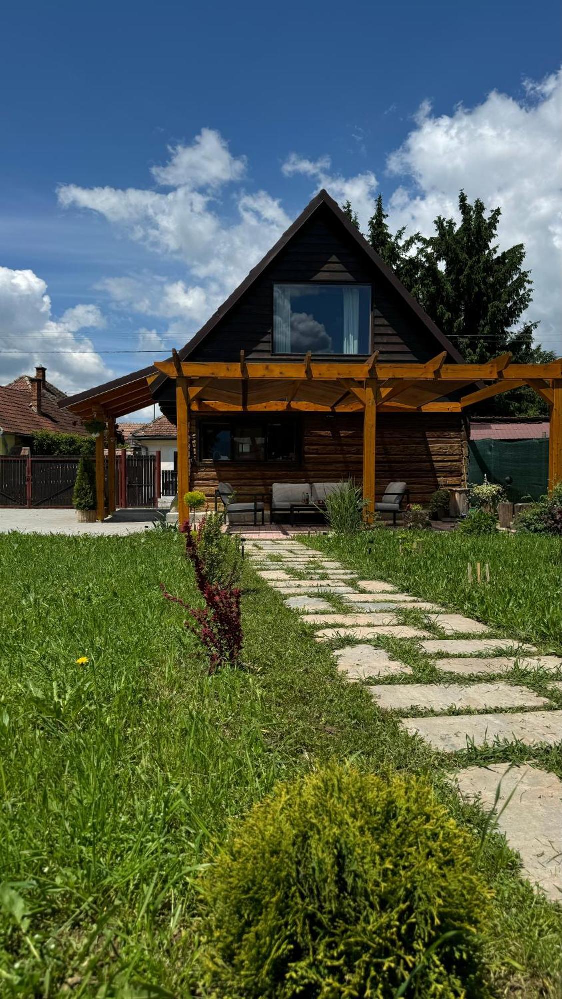 Casuta Cu Tihna Porumbacu de Sus Exterior foto